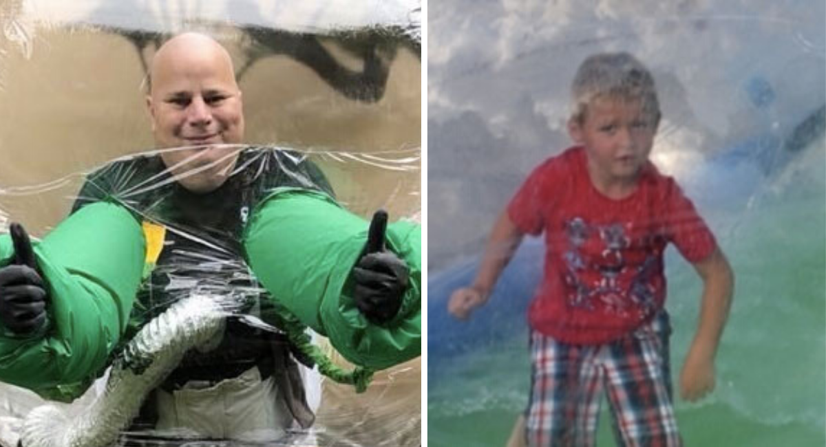 Corona Virus hasn’t changed his life like for all others- A man lives in a bubble suit since childhood