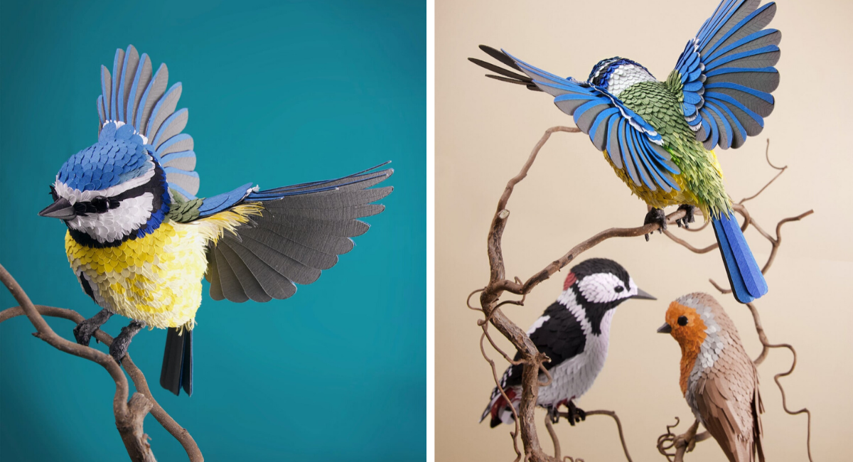 paper sculptures