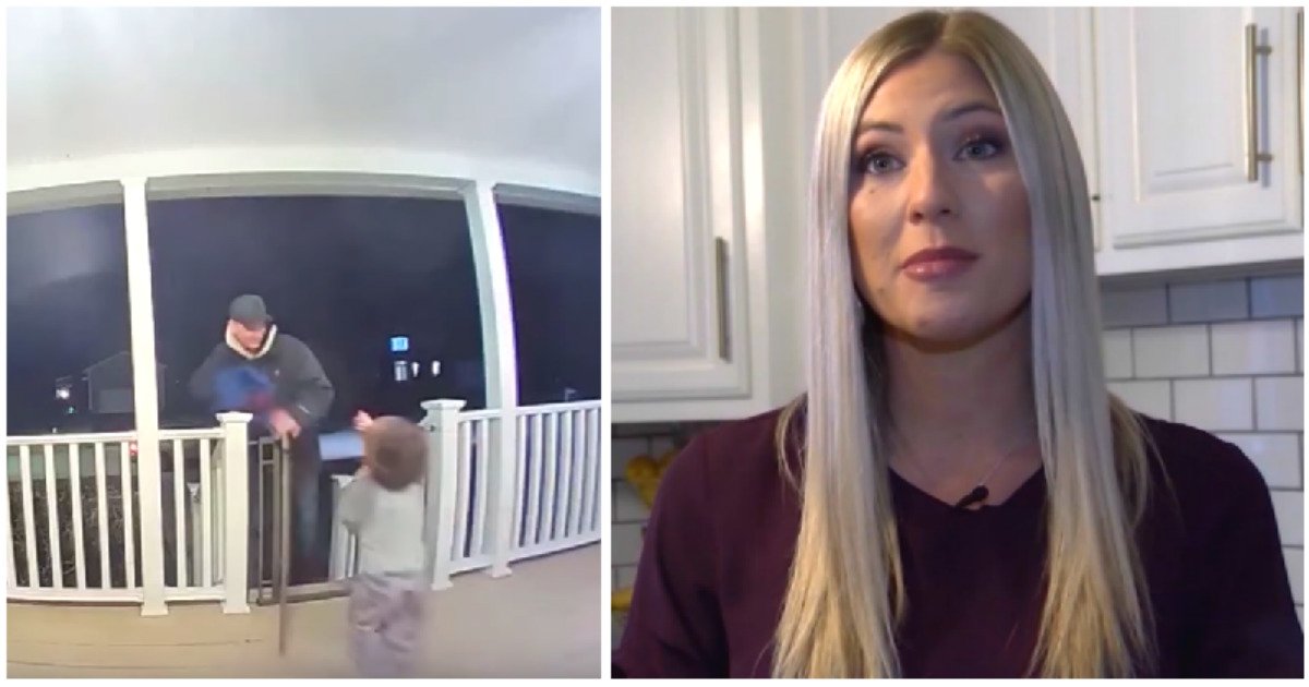 Two Year Old Unknowingly Hugs Delivery Man Who Had Lost His Daughter