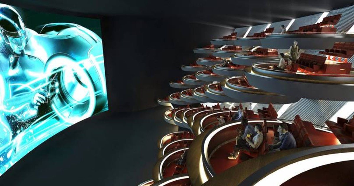 Paris's Social Distancing Cinema Looks Like Star Wars Senate!