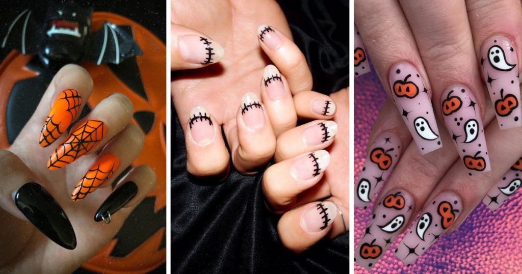Halloween Nail art 2020