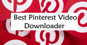 Best Pinterest Video Downloader